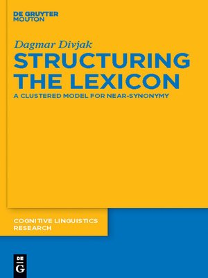 cover image of Structuring the Lexicon
